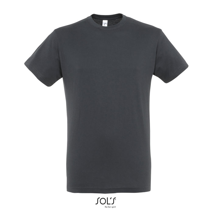 Tshirt unisex personnalisé en coton 150g - REGENT gris souris